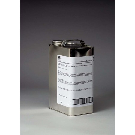 3M Adhesion Promoter 111, Clear, 1 Gallon Drum, 4 Can/Case 7000001324